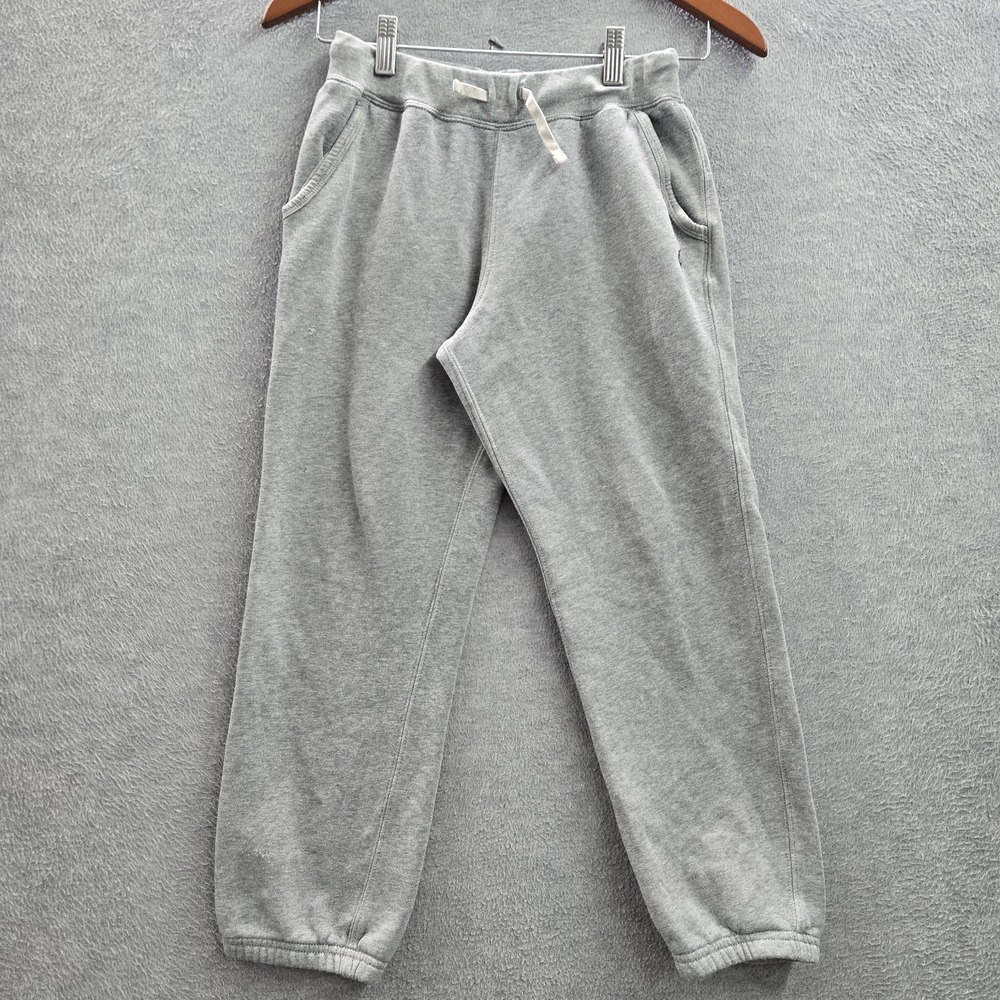 Polo Ralph Lauren Boys Activewear Pants M Gray Embroidered Sweatpants READ